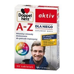 DOPPELHERZ AKTIV A-Z DLA NIEGO 30TABLETEK