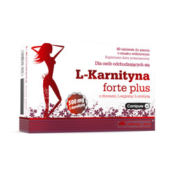 Olimp L-karnityna Forte Plus 80 tabletek do ssania, data ważności 28.02.26