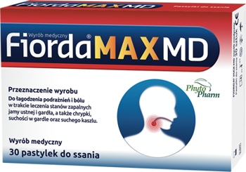 Fiorda Max MD, pastylki do ssania, 30 sztuk