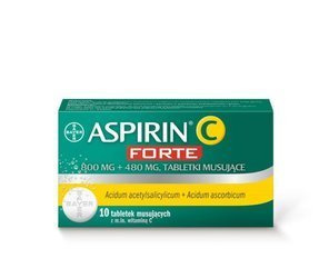Aspirin C Forte 10 tabletek musujących