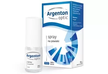 Argenton Optic spray na powieki 10 ml, data ważności 01.26