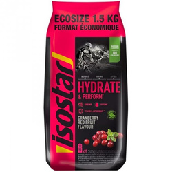 Isostar Hydrate & Perform, proszek żurawinowy, elektrolity, 1500 g