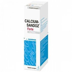 Calcium Sandoz Forte 500mg, 20 tabletek musujących