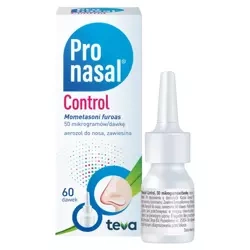 Pronasal Control, aerozol do nosa, 60 dawek