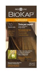 BIOKAP NUTRICOLOR 7.0 ŚREDNI BLOND 1ZESTAW
