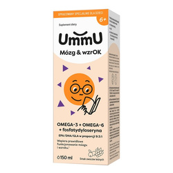 UmmU Mózg & Wzrok 6+, płyn, 150 ml