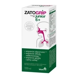 Zatogrip Junior 6+, syrop, 120 ml