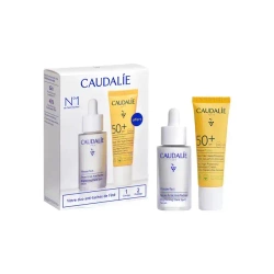 Zestaw Caudalie Vinoperfect serum na przebarwienia 30 ml + krem SPF50 20 ml