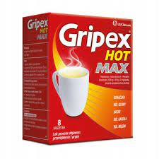 Gripex Hot Max, saszetki, 8 sztuk