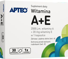Witamina A+E (APTEO) 30 kapsułek