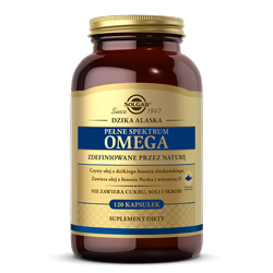 SOLGAR PEŁNE SPEKTRUM OMEGA 120KAPSUŁEK