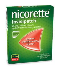 NICORETTE INVISIPATCH 25MG/16H 7PLASTRÓW