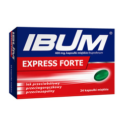 Ibum Express Forte 400 mg 24 kapsułki