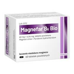 Magnefar B6 Bio 60 tabletek