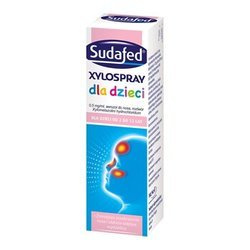 SUDAFED XYLOSPRAY DLA DZIECI AEROZOL DO NOSA 10ML