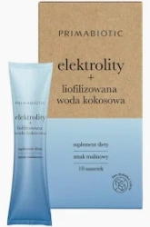 Primabiotic Elektrolity + liofilizowana woda kokosowa 10 saszetek