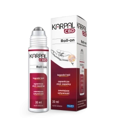 Karpal CBD roll-on, na zespół cieśni nadgarstka, 30 ml