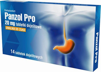 Panzol Pro 20 mg 14 tabletek