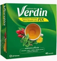 VERDIN FIX HERBATKA 40SASZETEK