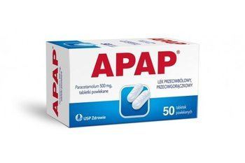 Apap 500 mg 50 tabletek