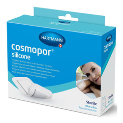 COSMOPOR SILICONE OPATRUNEK 10CM X 8CM 5SZTUK