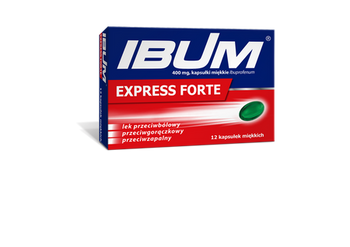 Ibum Express Forte 400 mg 12 kapsułek
