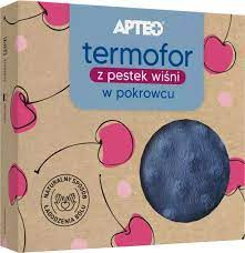 TERMOFOR Z PESTEK WIŚNI W POKROWCU 1SZTUKA