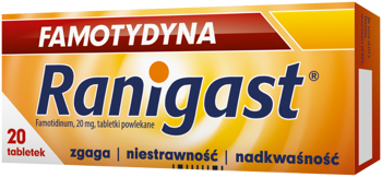 FAMOTYDYNA RANIGAST 20MG 20TABLETEK