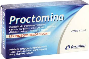 PROCTOMINA CZOPKI 10SZTUK