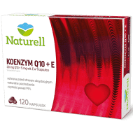 NATURELL KOENZYM Q10 30MG+WITAMINA E 120KAPSUŁEK