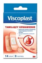 PLASTRY TAMUJĄCE KRWANIENIE 14SZTUK (VISCOPLAST)