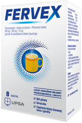 FERVEX, SMAK CYTRYNOWY 8SASZETEK