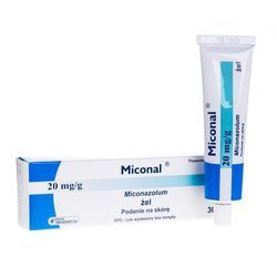 Miconal żel, lek na grzybicę, 30 g