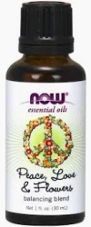 Now Foods Olejek eteryczny Peace Love & Flowers 30 ml