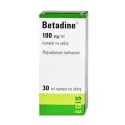 Betadine 0,1g/ml, roztwór na skórę, 30 ml (import)