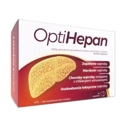 Optihepan, lek na wątrobę, 30 saszetek