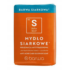 BARWA, MYDŁO SIARKOWE KOSTKA 100G