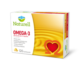 Naturell Omega-3 500 mg 120 kapsułek