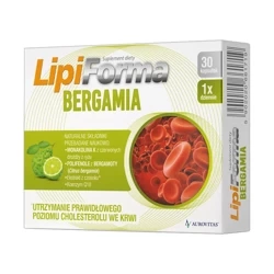 LIPIFORMA BERGAMIA 30KAPSUŁEK