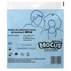 Mocuś Senior, Zestaw do pobierania moczu dla dorosłych, 1 sztuka