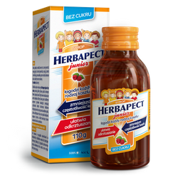 Herbapect Junior, syrop bez cukru, 110 g