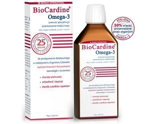 Biocardine Omega-3, płyn 200 ml