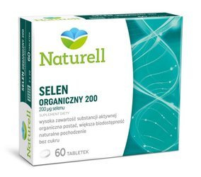 Naturell Selen Organiczny 200 mcg 60 tabletek