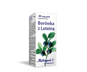 BORÓWKA Z LUTEINĄ 30KAPSUŁEK (HERBAPOL KRAKÓW)