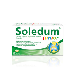 Soledum Junior 100 mg 20 kapsułek