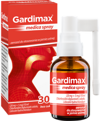 Gardimax Medica spray, aerozol do jamy ustnej, 30 ml
