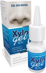 Xylogel spray 0,1%, żel do nosa,10 g