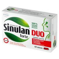 SINULAN DUO FORTE 60TABLETEK