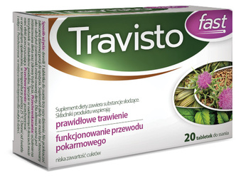 Travisto Fast, tabletki do ssania, 20 sztuk