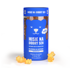 Noble Health Misie na dobry sen, żelki, 300 g